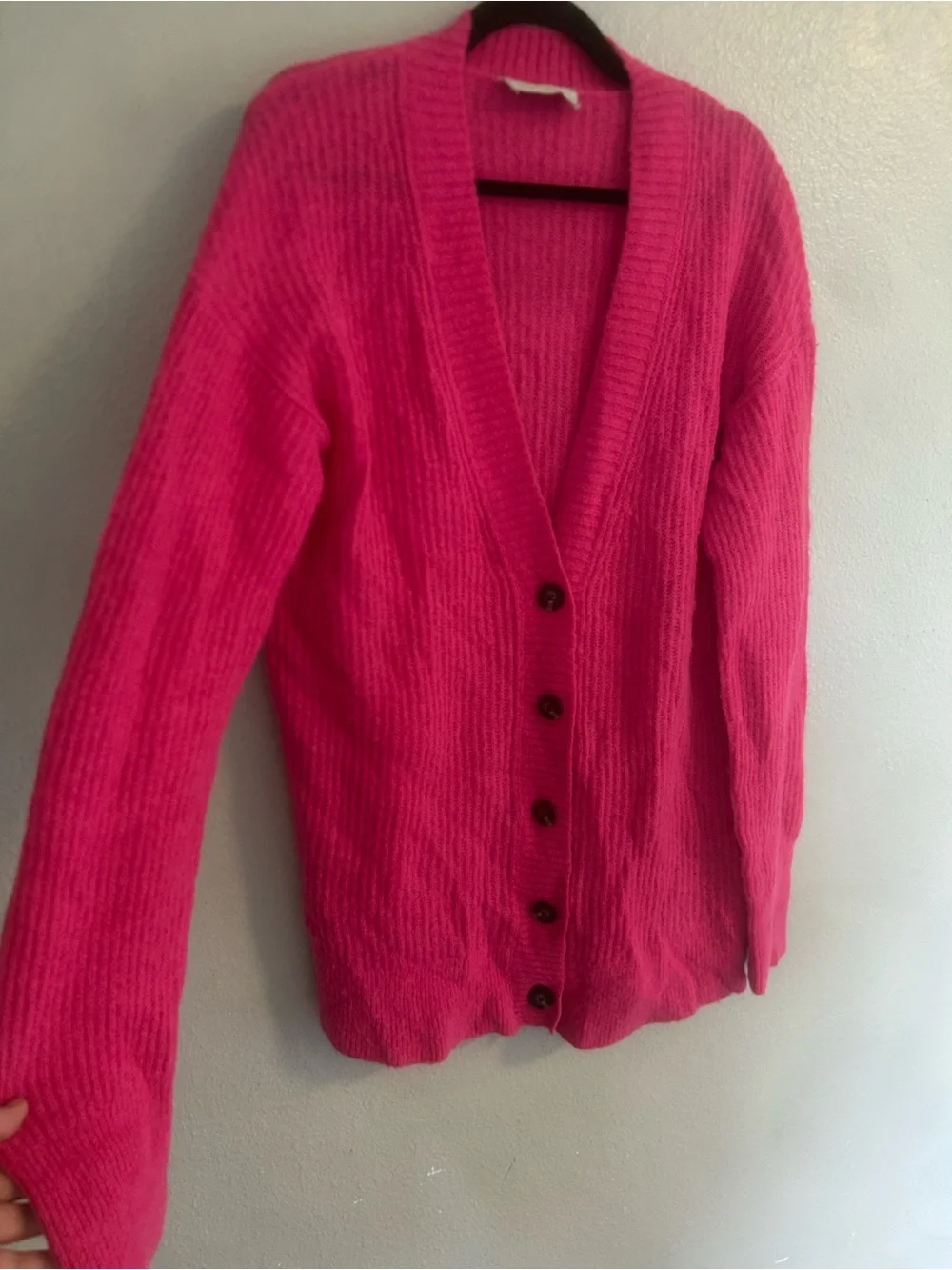 Everlane alpaca merino wool blend sweater cardigan